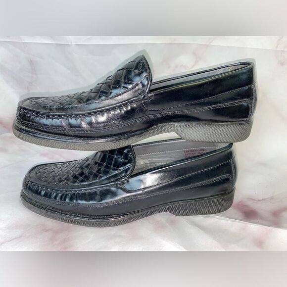 Florsheim Braided Brazilian Leather Loafers Size 10.5D main image 7